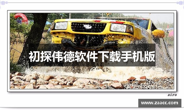 初探伟德软件下载手机版